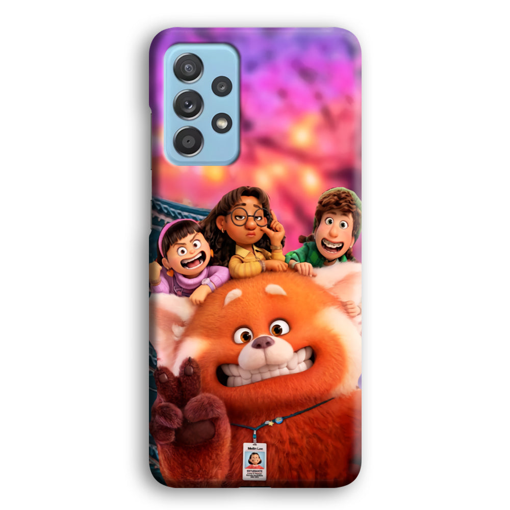 Turning Red Selfie Samsung Galaxy A72 Case