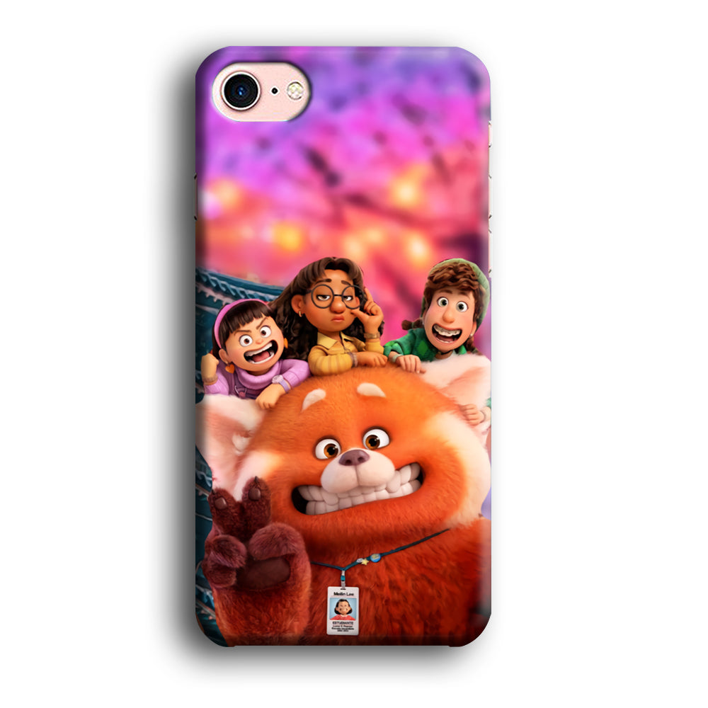 Turning Red Selfie iPhone 8 Case