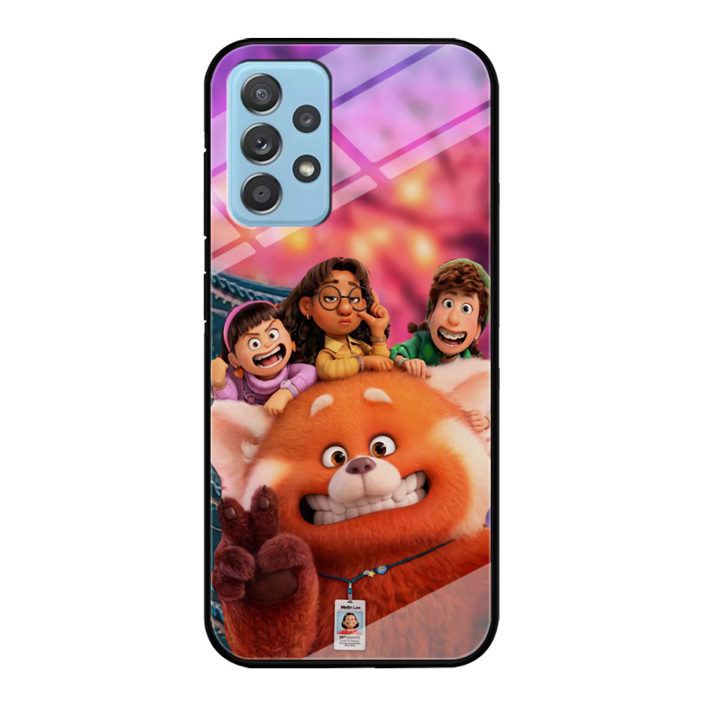Turning Red Selfie Samsung Galaxy A72 Case