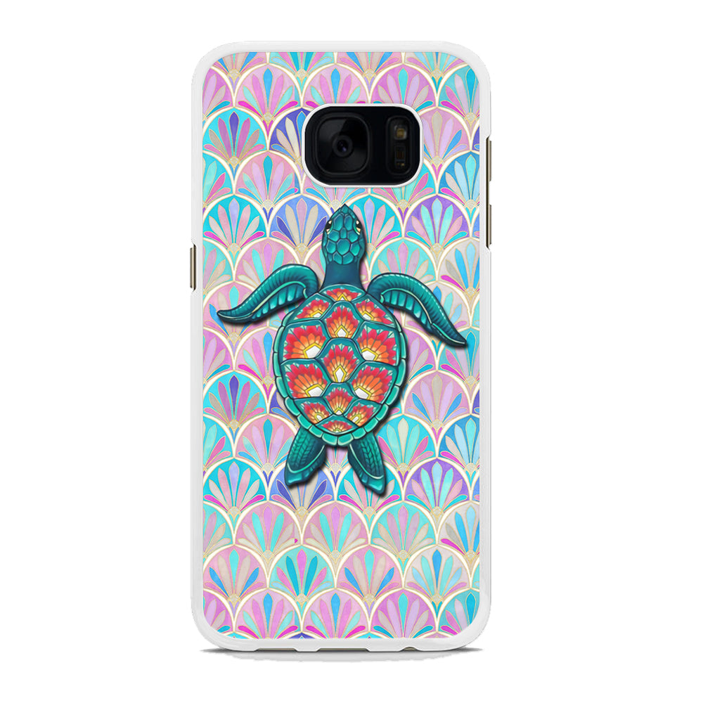 Turtles The Ark in Ocean Samsung Galaxy S7 Edge Case