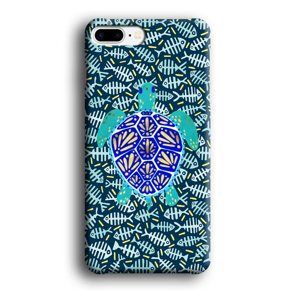 Turtles and Fish Bones iPhone 7 Plus Case