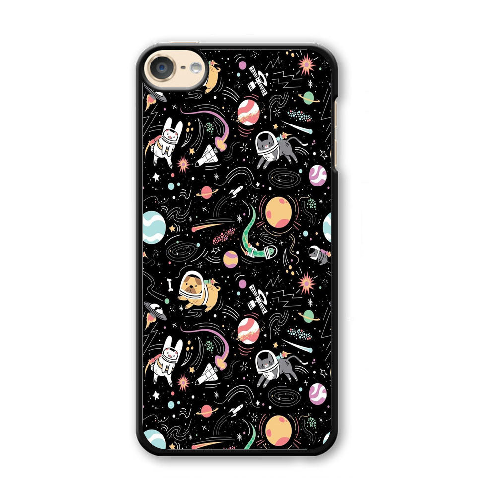 Universe Pets Playing Space iPod Touch 6 Case - Carneyforia