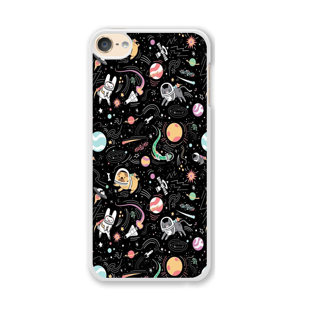 Universe Pets Playing Space iPod Touch 6 Case