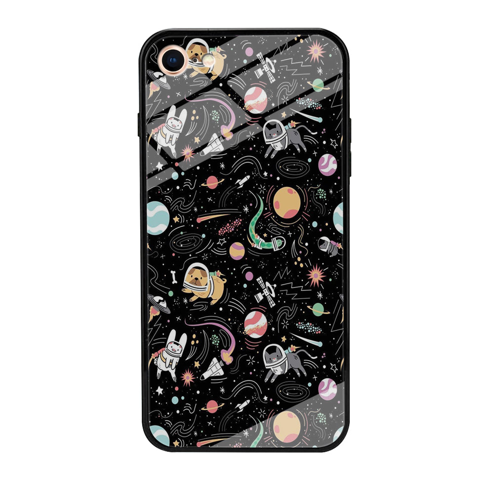 Universe Pets Playing Space iPhone 7 Case