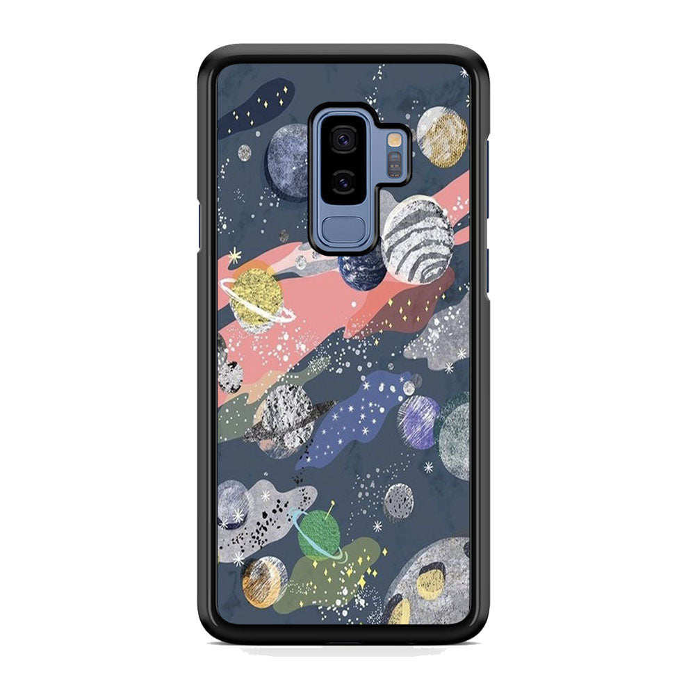 Universe Planet Collage Samsung Galaxy S9 Plus Case