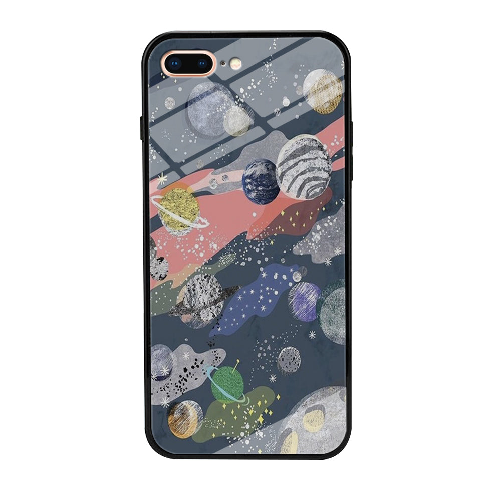 Universe Planet Collage iPhone 7 Plus Case