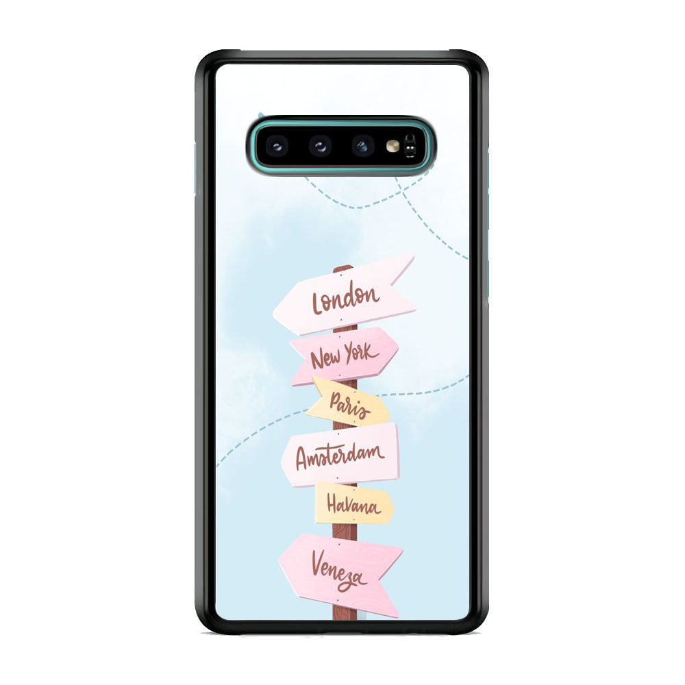 Vacation On The Way Samsung Galaxy S10 Plus Case