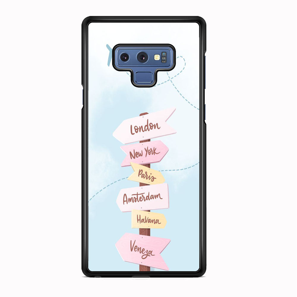 Vacation On The Way Samsung Galaxy Note 9 Case