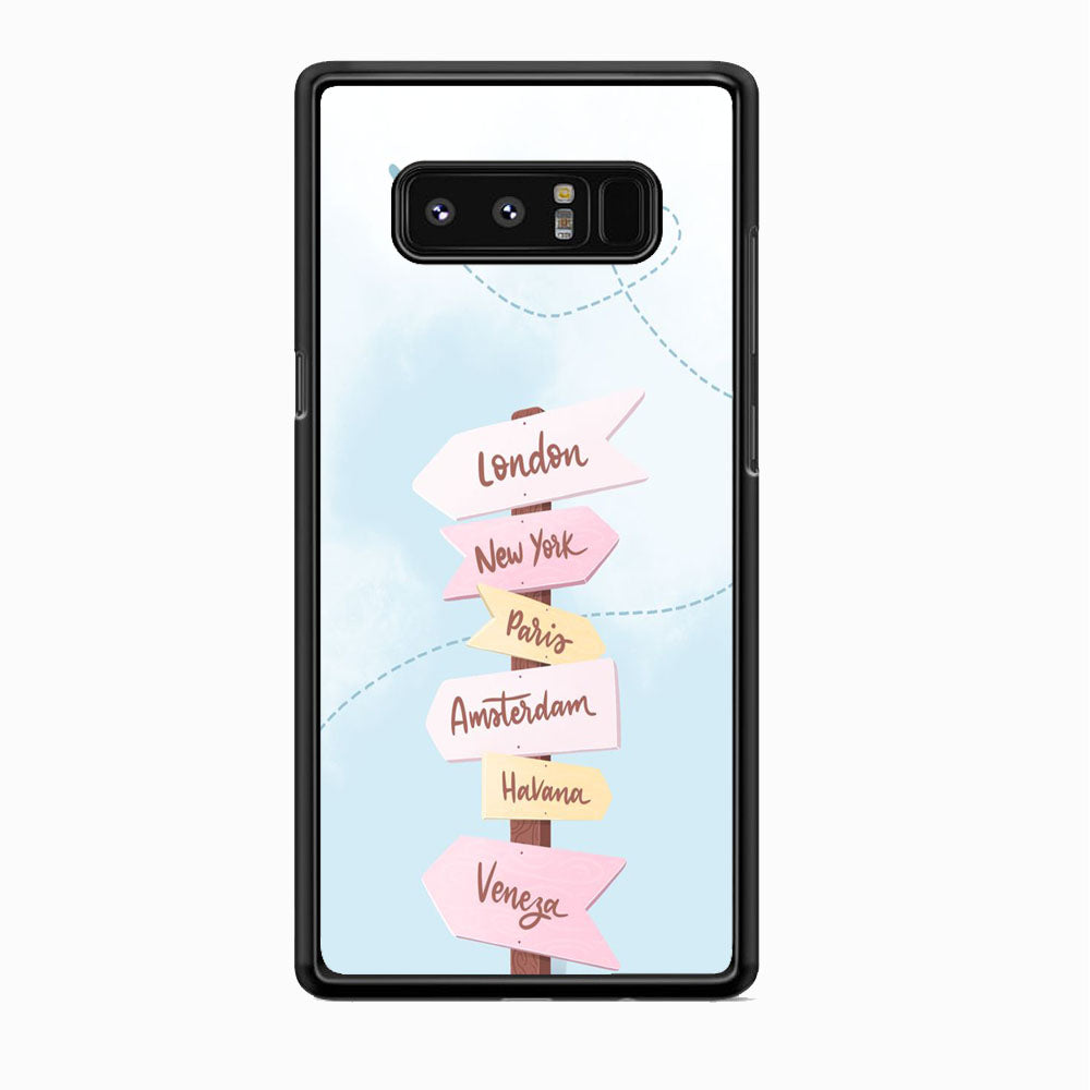 Vacation On The Way Samsung Galaxy Note 8 Case