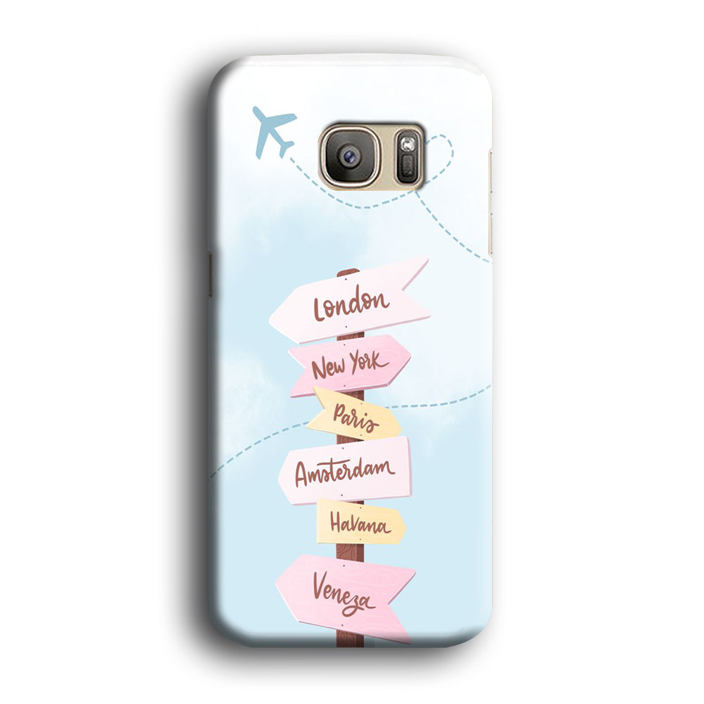 Vacation On The Way Samsung Galaxy S7 Case