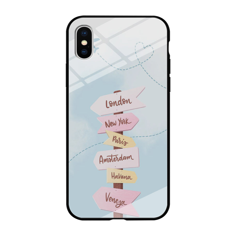 Vacation On The Way iPhone X Case