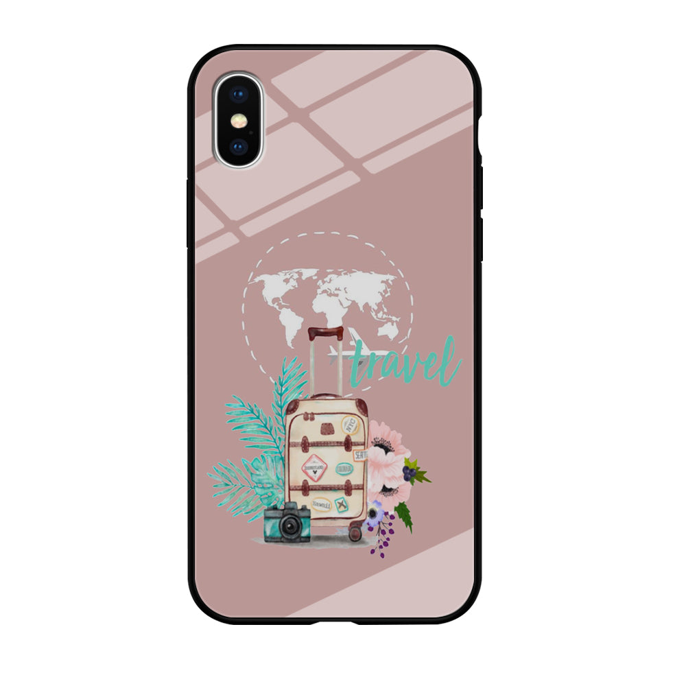 Vacation Suitcase iPhone XS Case