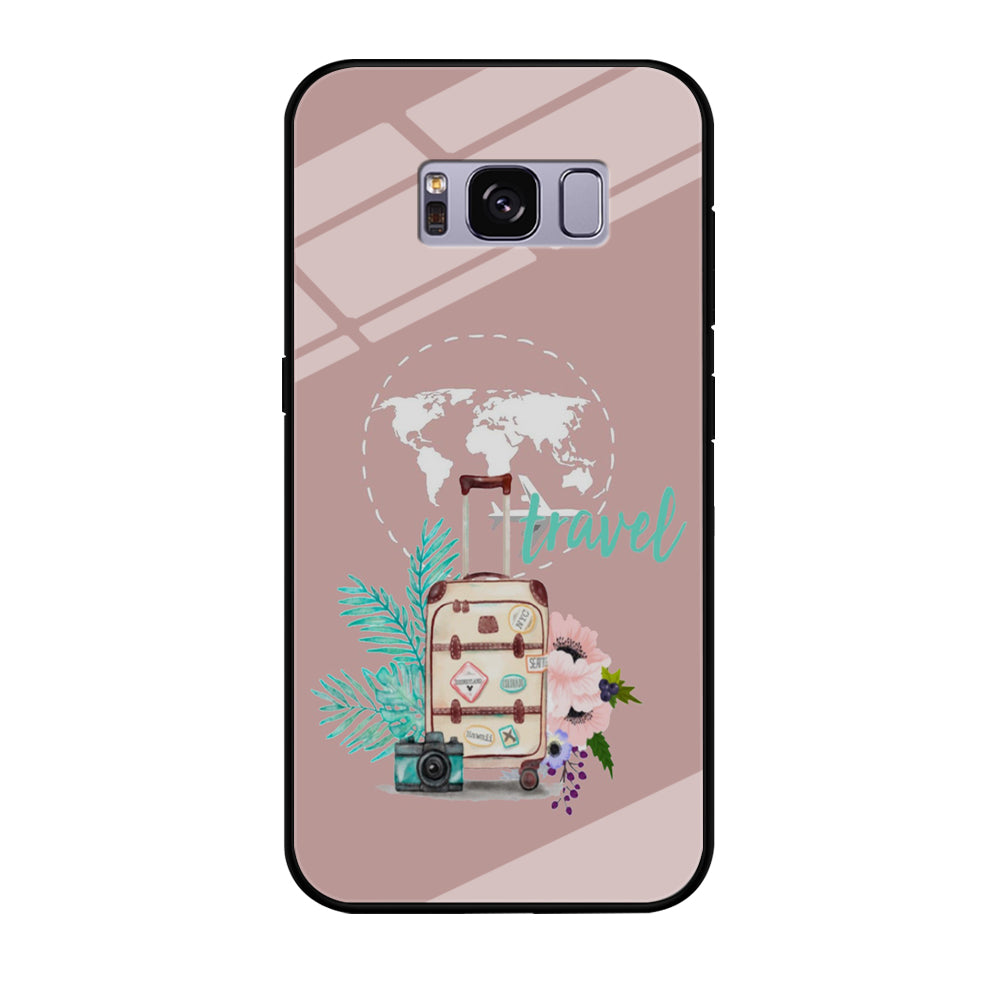 Vacation Suitcase Samsung Galaxy S8 Plus Case