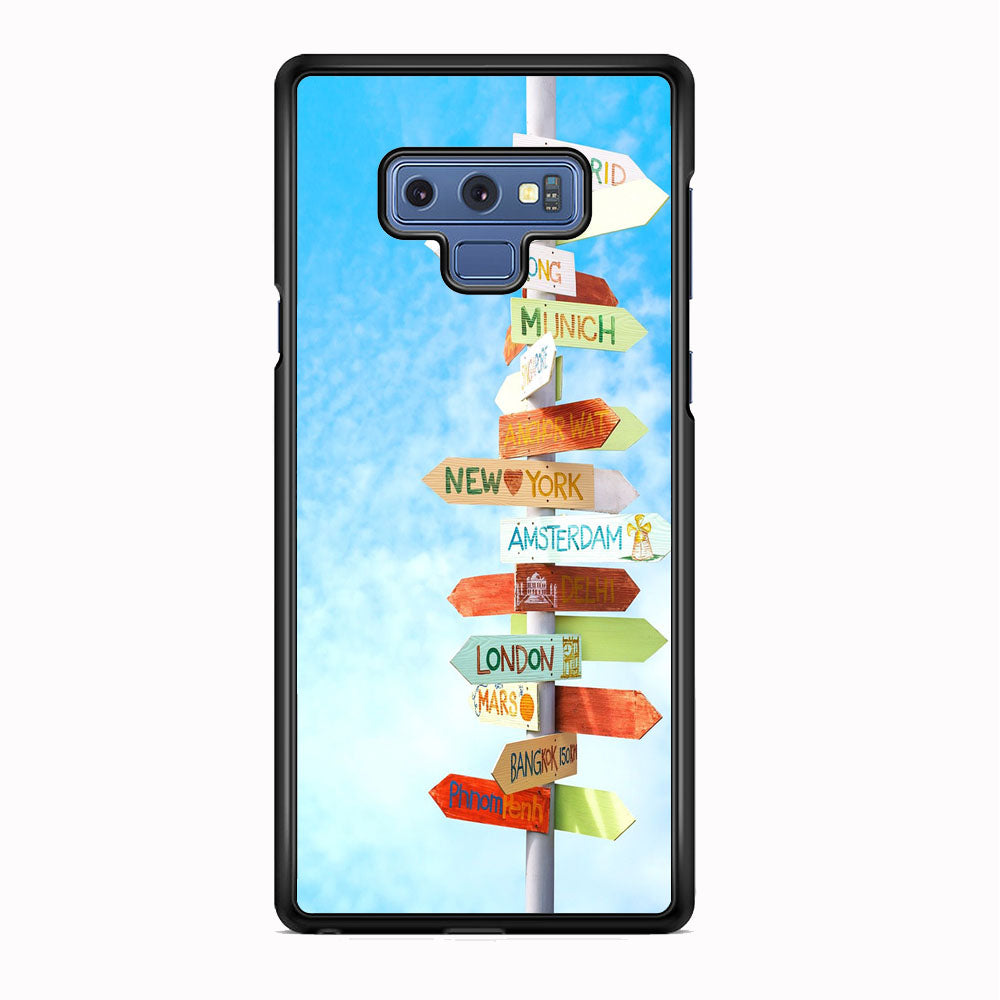 Vacation To The Next Destination Samsung Galaxy Note 9 Case