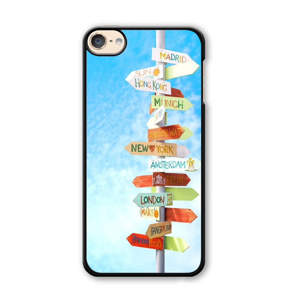 Vacation To The Next Destination iPod Touch 6 Case - Carneyforia