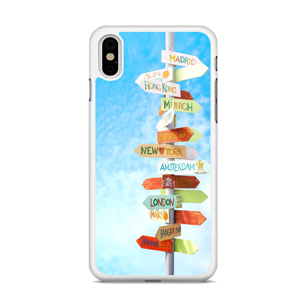 Vacation To The Next Destination iPhone XS MAX Case