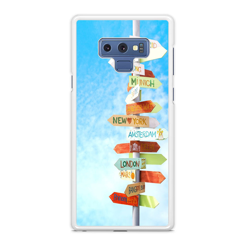 Vacation To The Next Destination Samsung Galaxy Note 9 Case