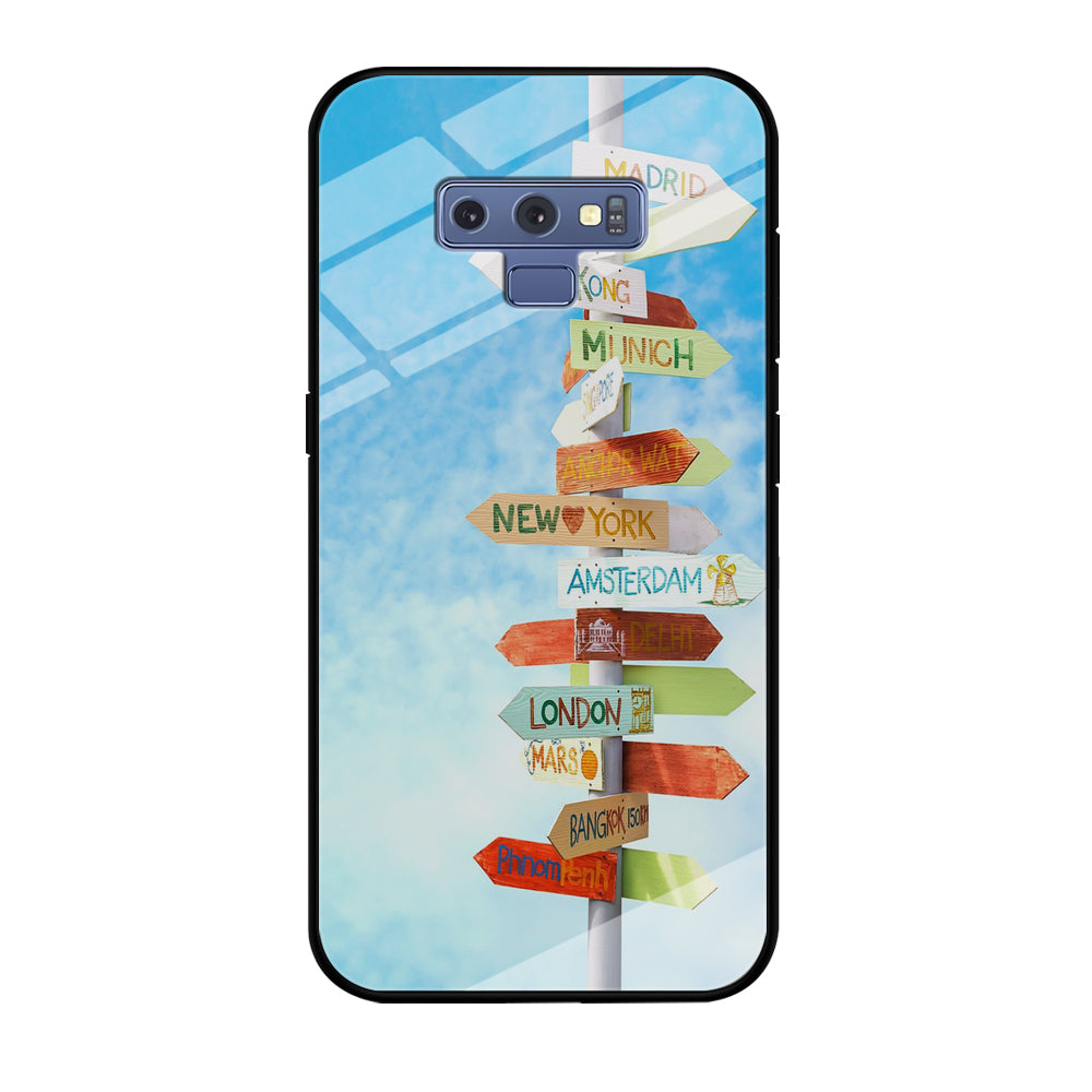 Vacation To The Next Destination Samsung Galaxy Note 9 Case