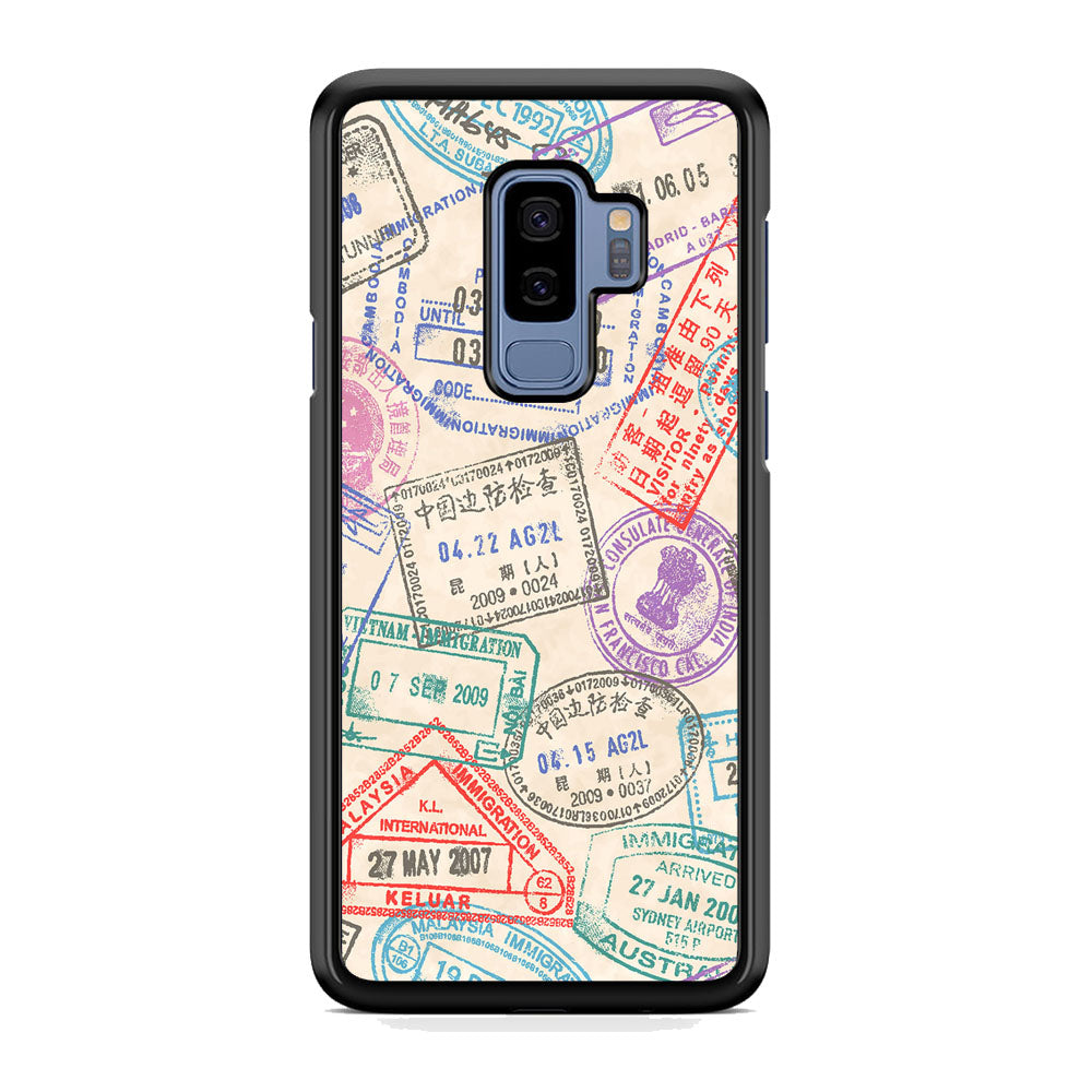 Vacation Visiting List Samsung Galaxy S9 Plus Case