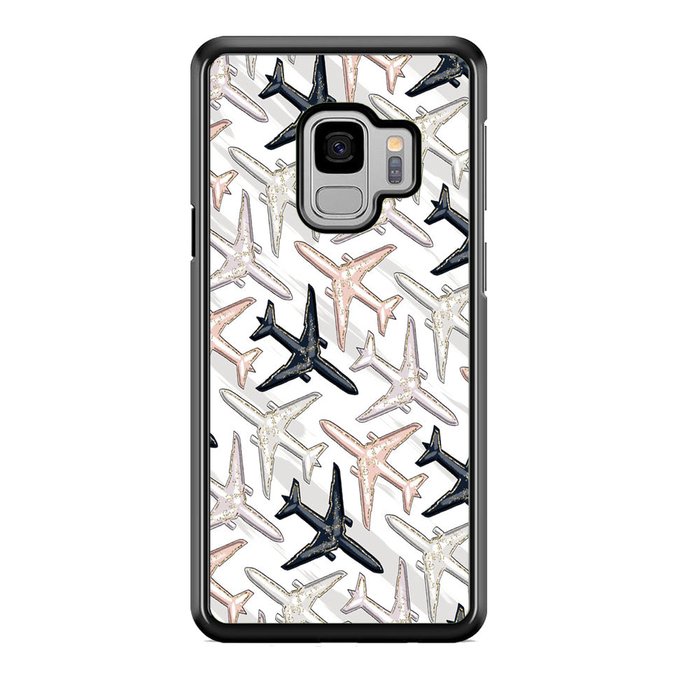 Vacation and Plane Traffic Samsung Galaxy S9 Case