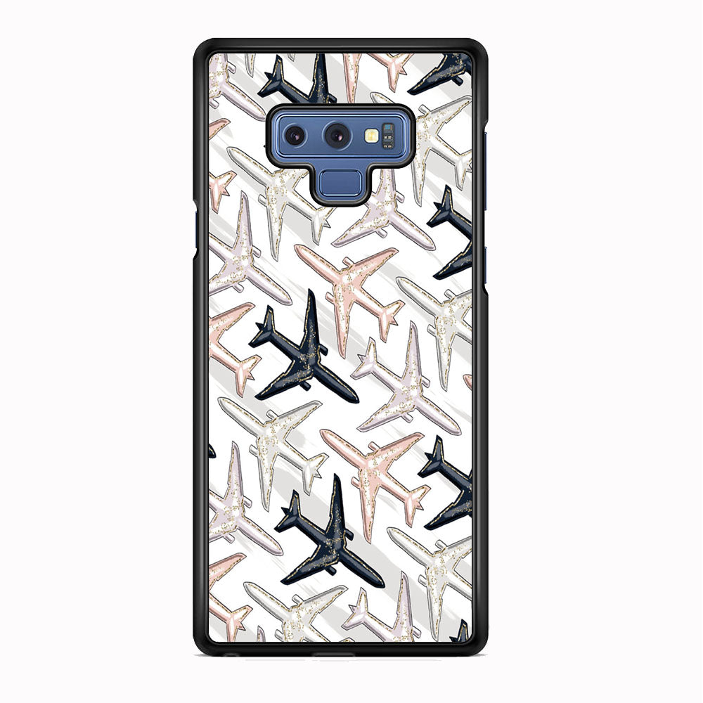 Vacation and Plane Traffic Samsung Galaxy Note 9 Case