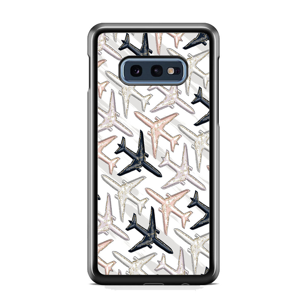 Vacation and Plane Traffic Samsung Galaxy S10E Case