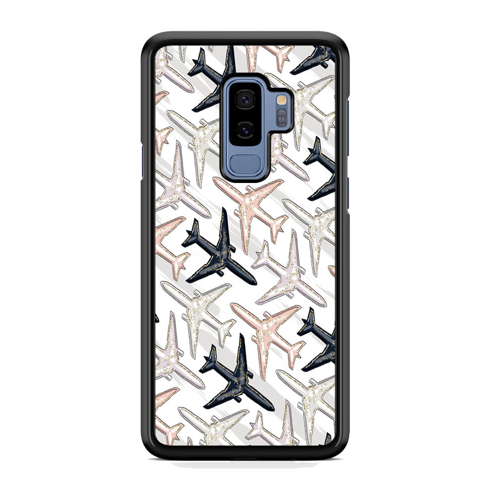 Vacation and Plane Traffic Samsung Galaxy S9 Plus Case