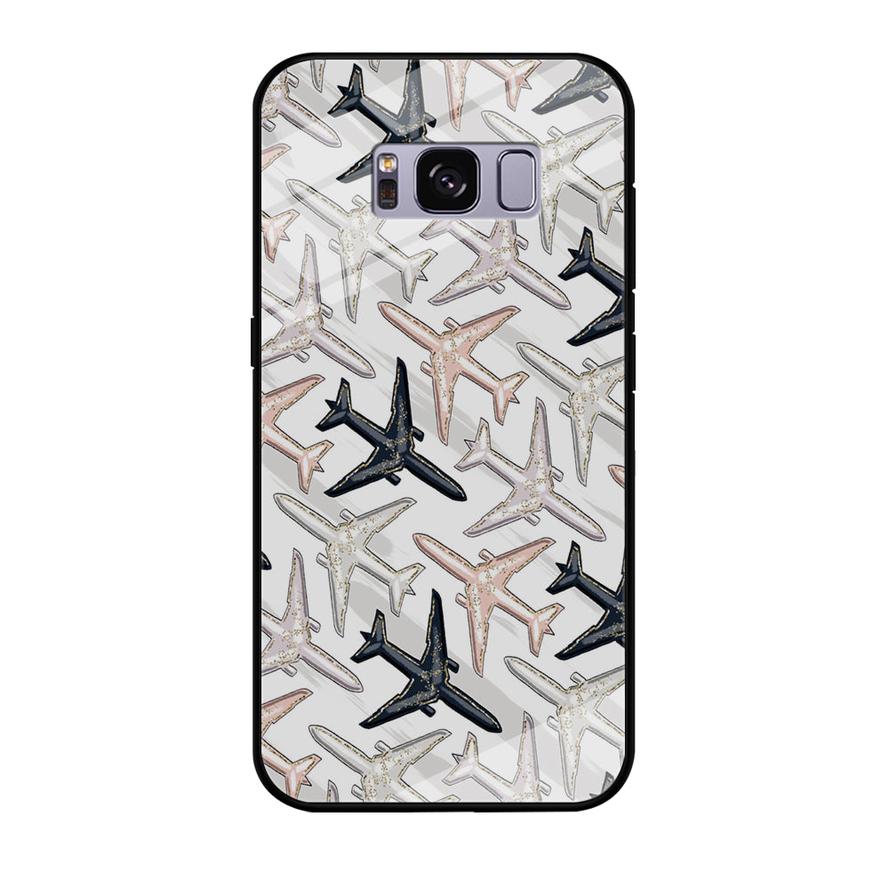 Vacation and Plane Traffic Samsung Galaxy S8 Case