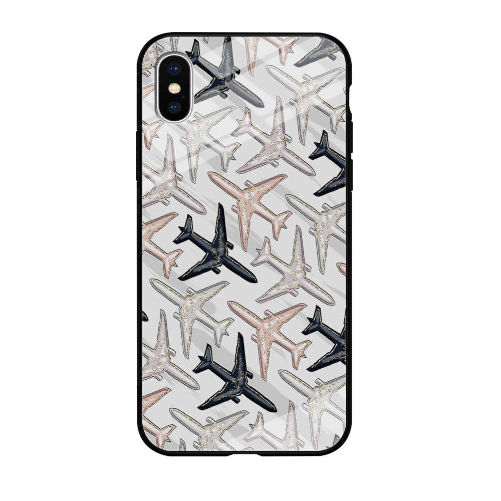 Vacation and Plane Traffic iPhone XS MAX Case
