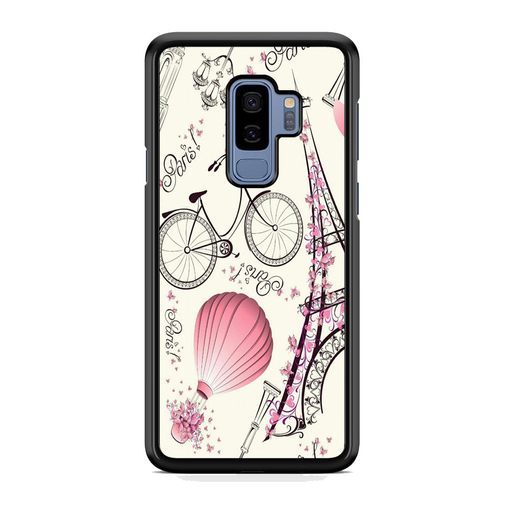 Vacation in Paris Samsung Galaxy S9 Plus Case