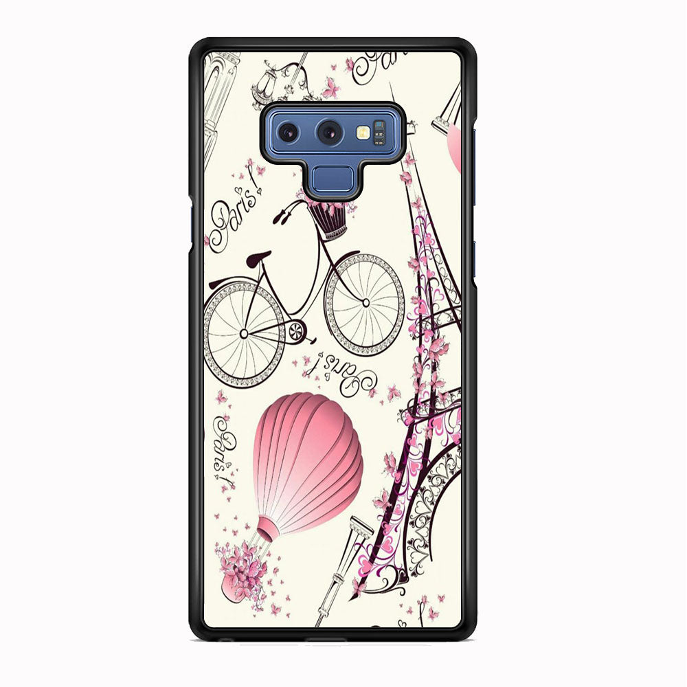 Vacation in Paris Samsung Galaxy Note 9 Case