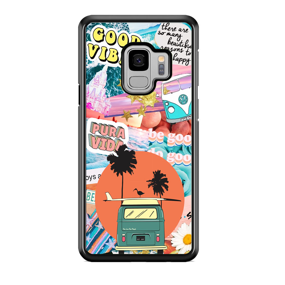 Vacation to The Beach Samsung Galaxy S9 Case