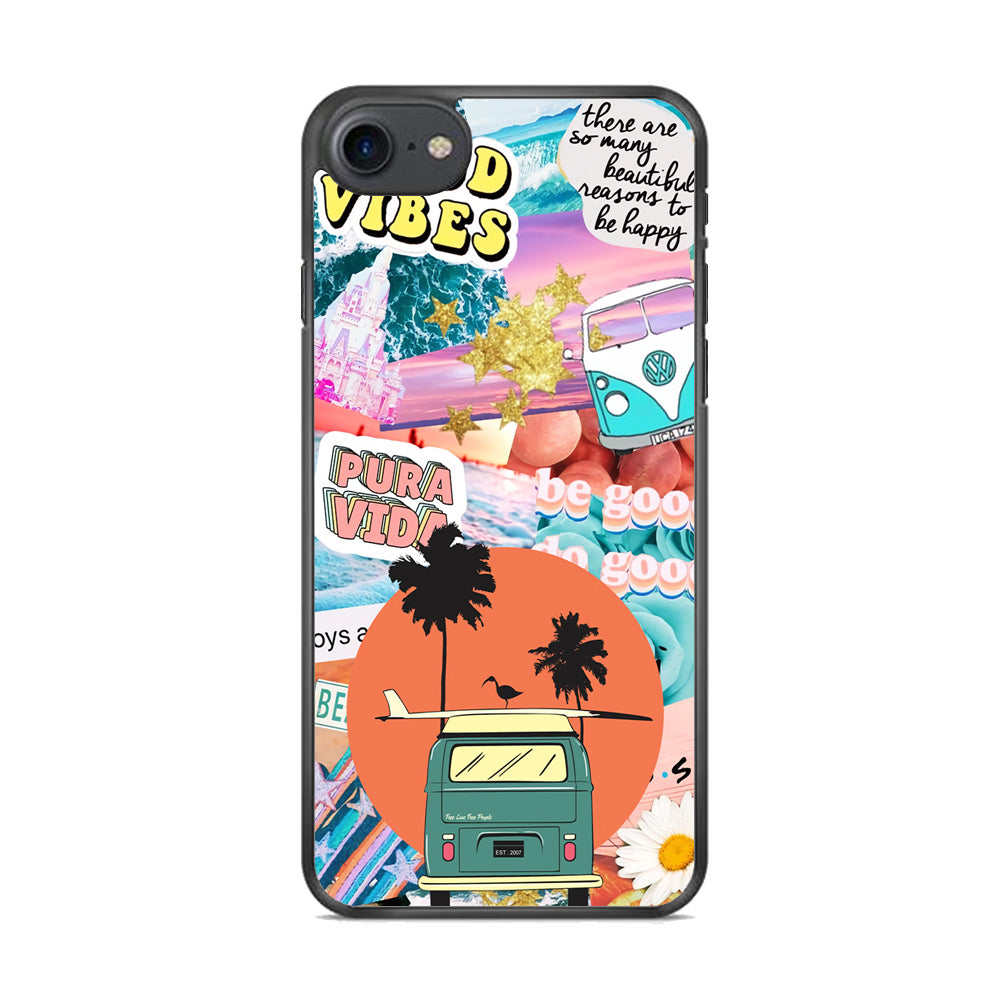 Vacation to The Beach iPhone 8 Case