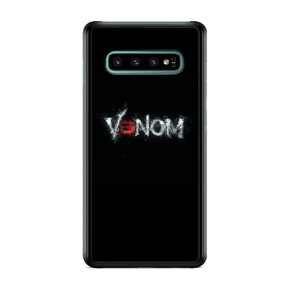 Venom Black Word Samsung Galaxy S10 Case