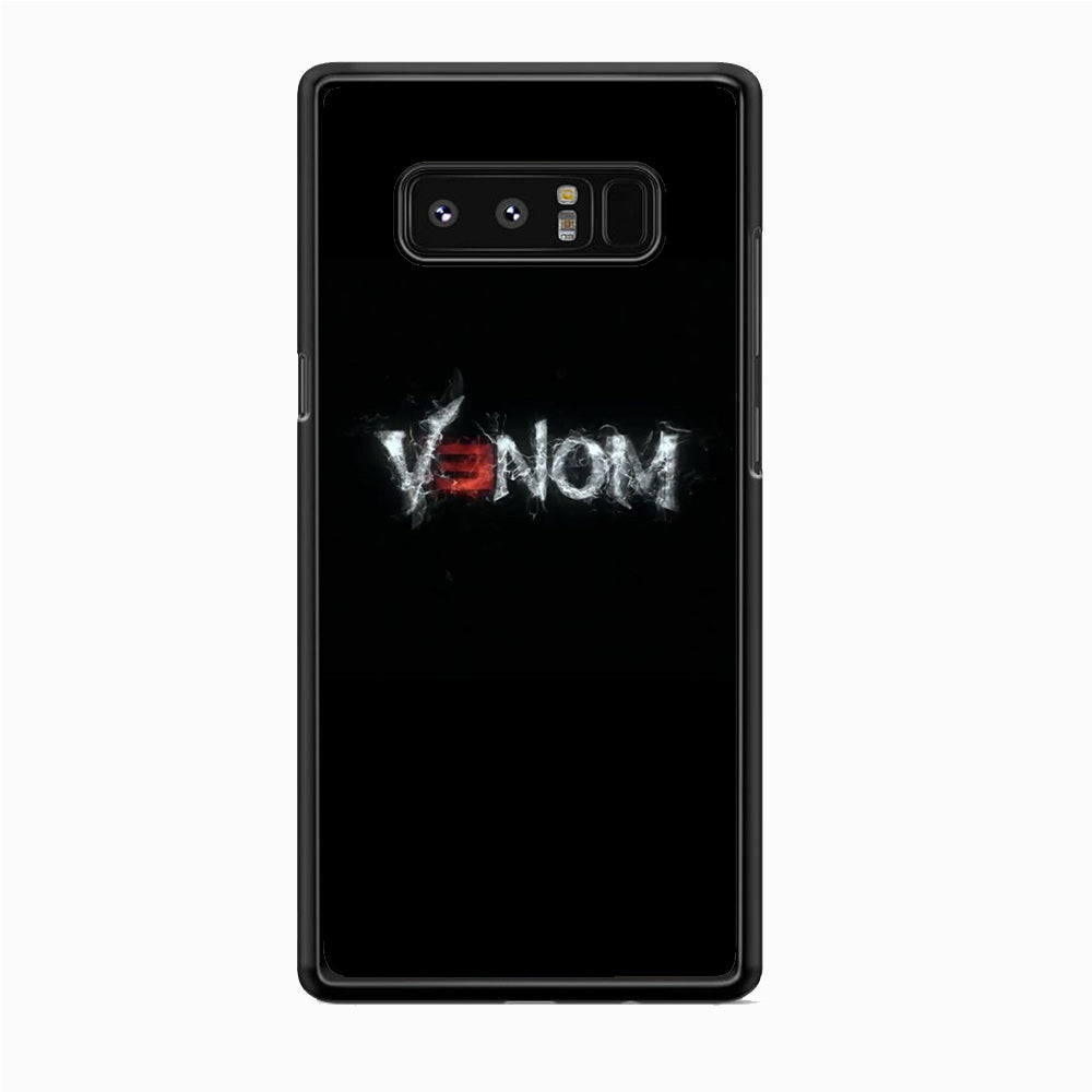 Venom Black Word Samsung Galaxy Note 8 Case
