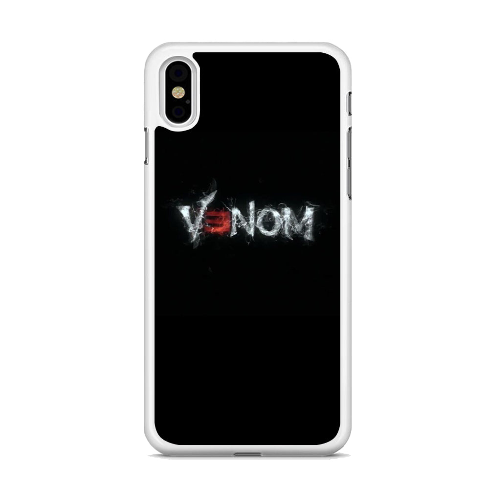 Venom Black Word iPhone X Case