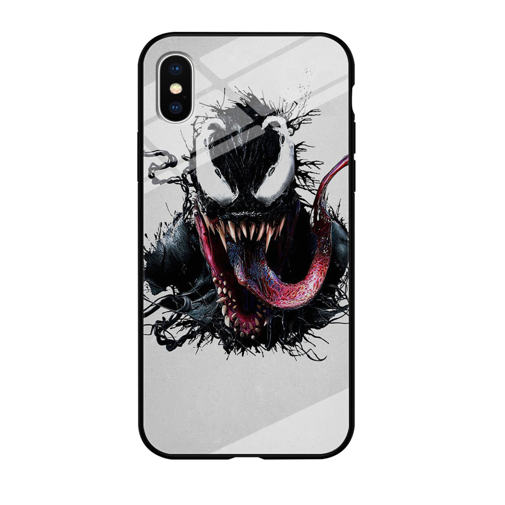 Venom White Pearl iPhone X Case