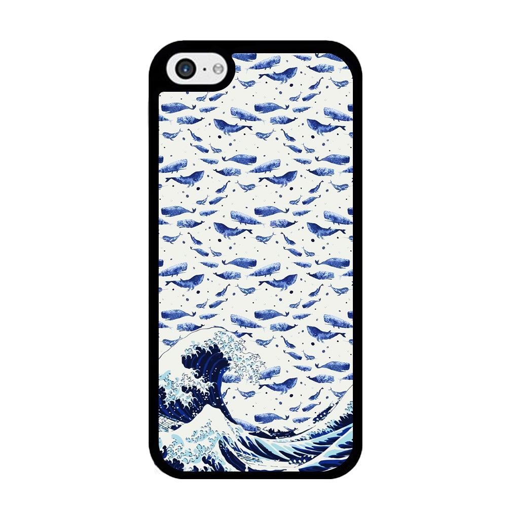 Whale on The Waves iPhone 5 | 5s Case - Carneyforia