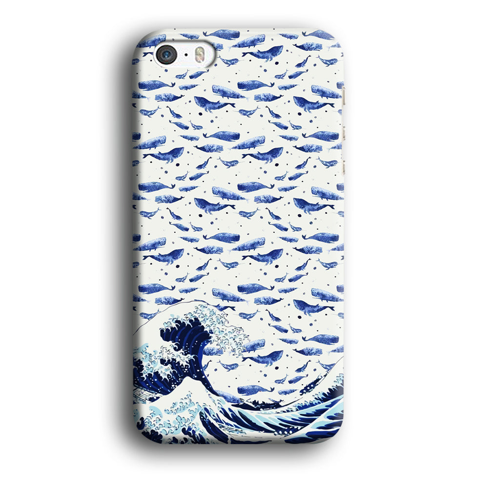 Whale on The Waves iPhone 5 | 5s Case