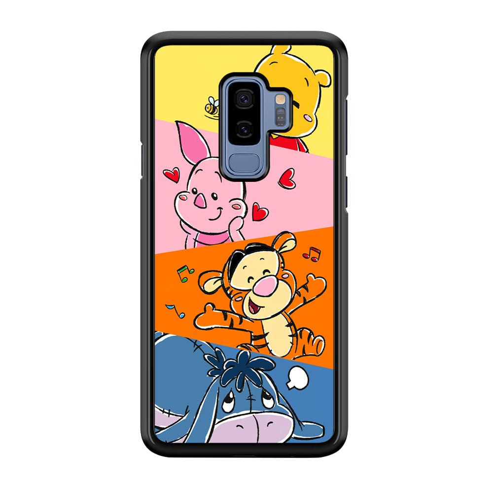 Winnie The Pooh Duty on Plesure Samsung Galaxy S9 Plus Case