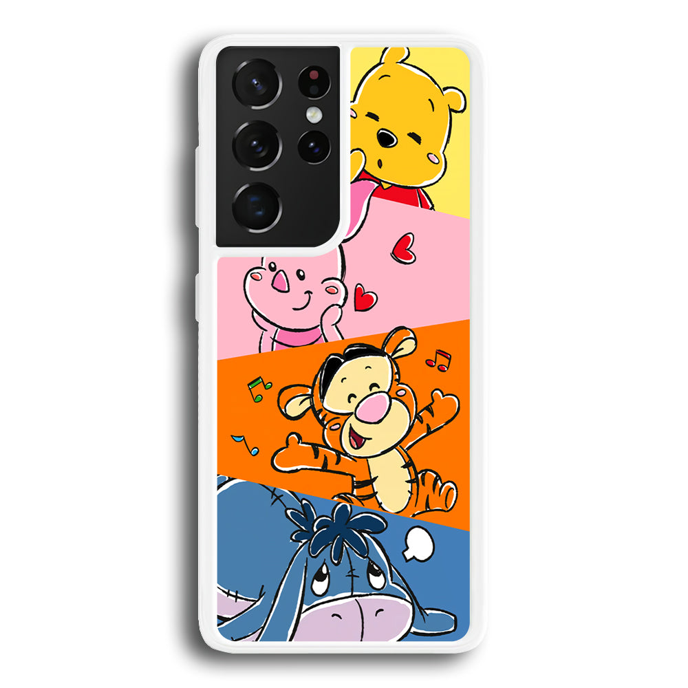 Winnie The Pooh Duty on Plesure Samsung Galaxy S21 Ultra Case
