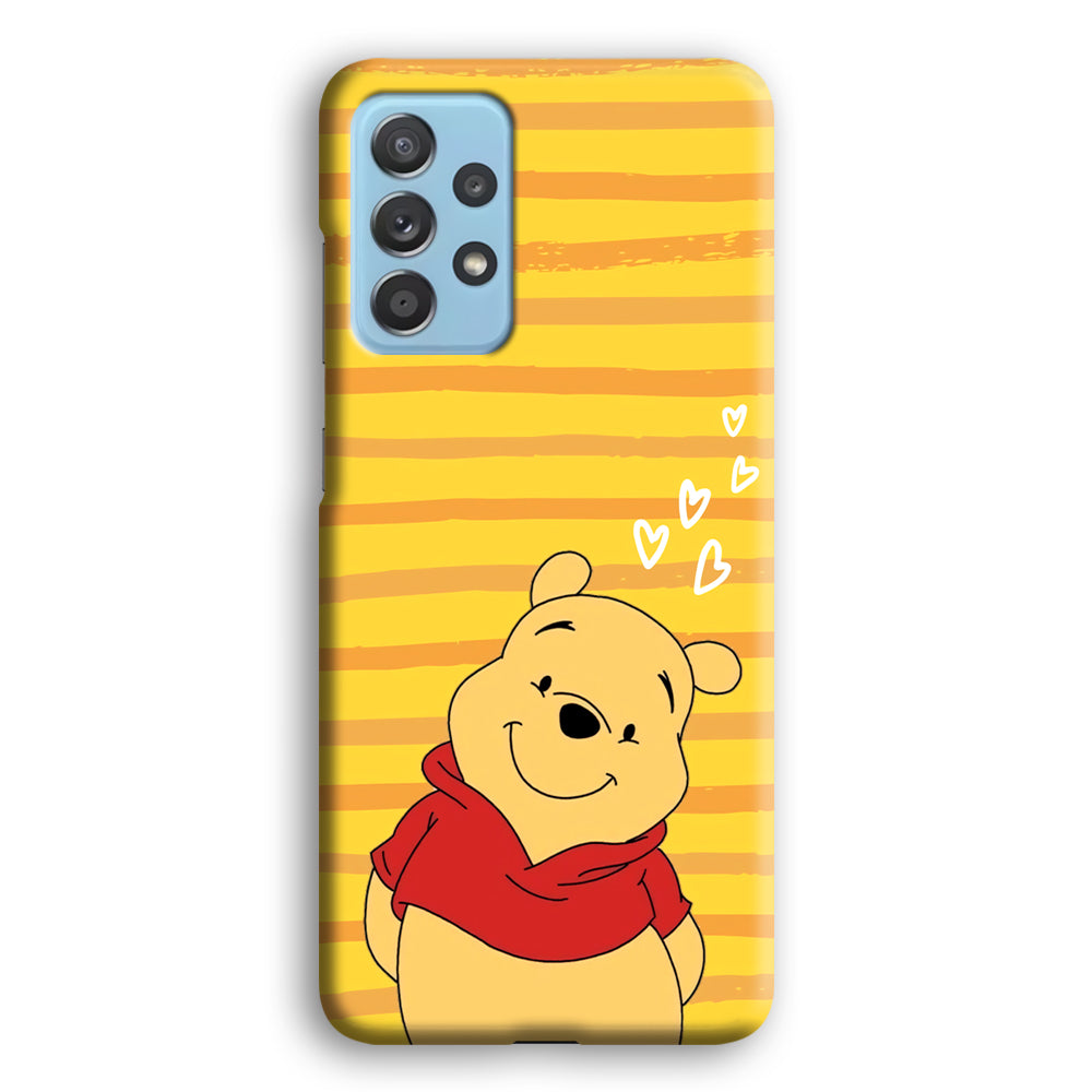 Winnie The Pooh Lovely Smile Samsung Galaxy A52 Case