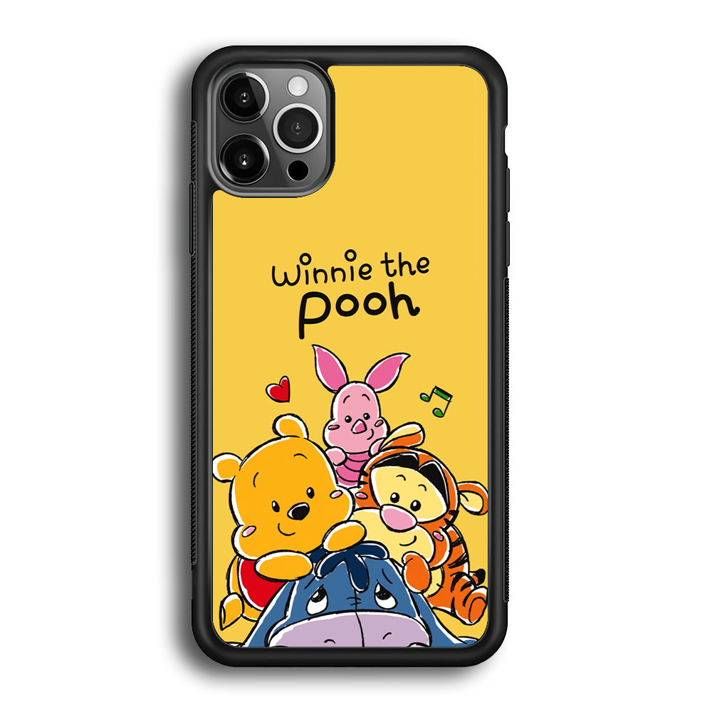 Winnie The Pooh Photo Booth iPhone 12 Pro Case