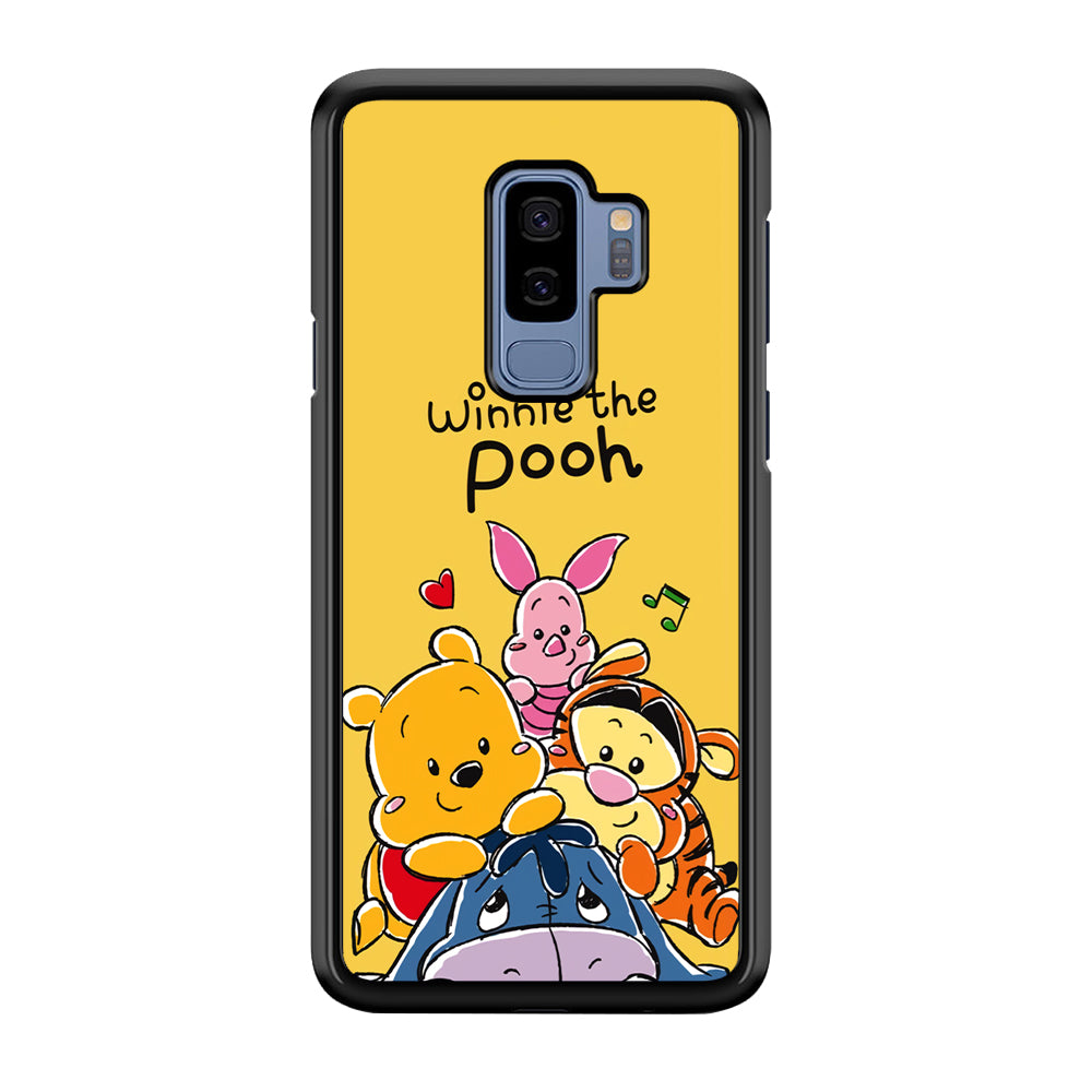 Winnie The Pooh Photo Booth Samsung Galaxy S9 Plus Case