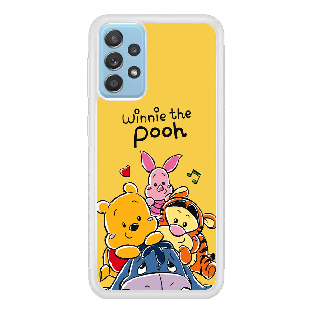 Winnie The Pooh Photo Booth Samsung Galaxy A52 Case