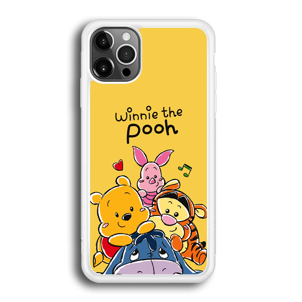 Winnie The Pooh Photo Booth iPhone 12 Pro Case