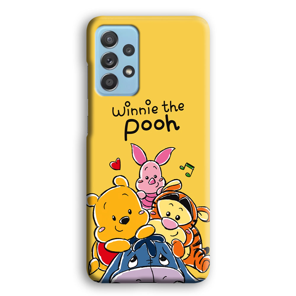 Winnie The Pooh Photo Booth Samsung Galaxy A52 Case