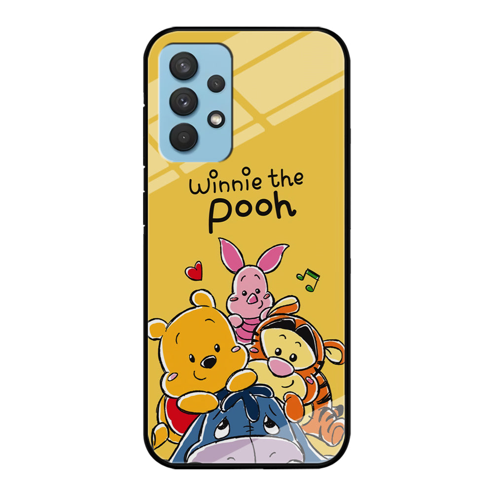 Winnie The Pooh Photo Booth Samsung Galaxy A32 Case