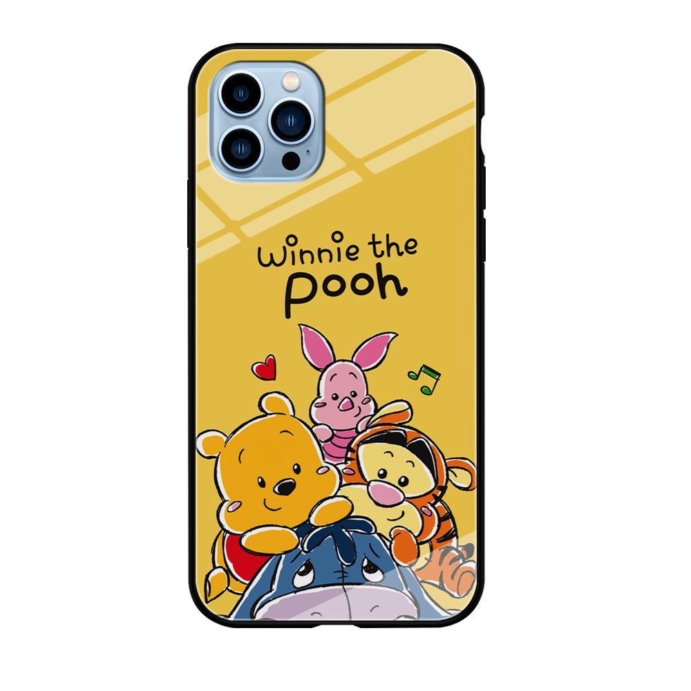 Winnie The Pooh Photo Booth iPhone 12 Pro Case