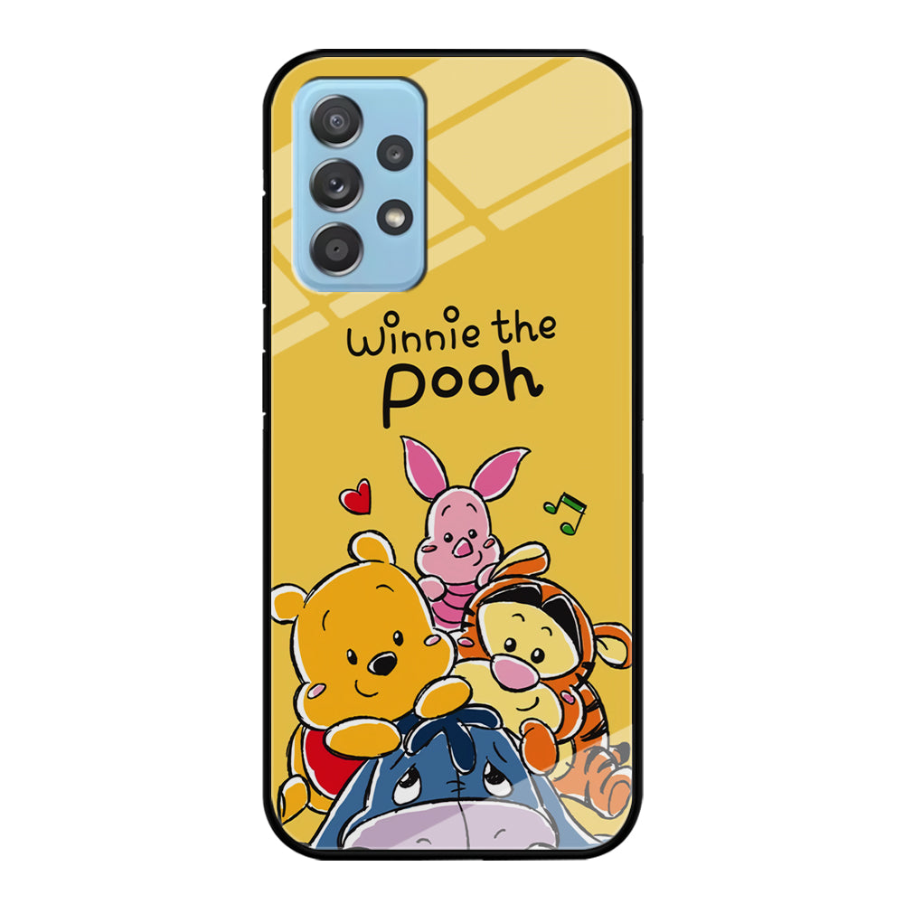 Winnie The Pooh Photo Booth Samsung Galaxy A52 Case